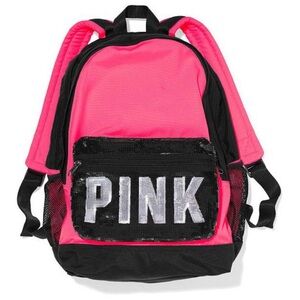 Victoria's Secret PINK Sequin Backpack